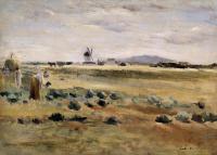 Morisot, Berthe - The Little Windmill at Gennevilliers
